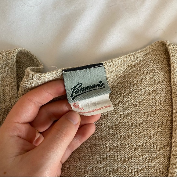 Vintage knit button up top - Picture 4 of 4